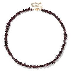 Raw garnet necklace for sale  Delivered anywhere in USA 