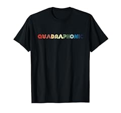 Quadraphonic retro shirt for sale  Delivered anywhere in USA 