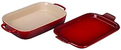 Creuset stoneware rectangular for sale  Delivered anywhere in USA 