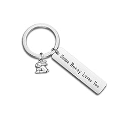 Cute rabbit keychain for sale  Delivered anywhere in UK