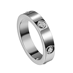 Love ring zirconia for sale  Delivered anywhere in Ireland