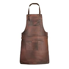 Dark brown leather for sale  Delivered anywhere in UK