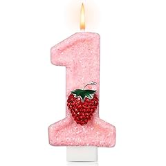 Conelist strawberry candle for sale  Delivered anywhere in USA 
