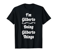 Gilberto personalisiertes hemd gebraucht kaufen  Wird an jeden Ort in Deutschland