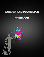Painter decorator notebook for sale  Delivered anywhere in UK