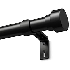 Black curtain pole for sale  Delivered anywhere in UK