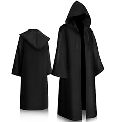 Black hooded cloak for sale  Delivered anywhere in UK