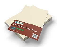 Cream ivory card for sale  Delivered anywhere in Ireland