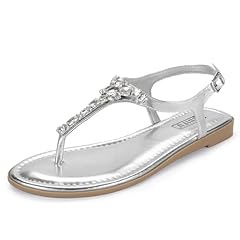 Idifu silver sandals for sale  Delivered anywhere in USA 