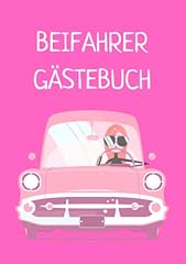 Beifahrer gästebuch zum gebraucht kaufen  Wird an jeden Ort in Deutschland