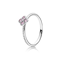 Pandora Ring-54 Women's Silver 191001PCZ oriental pink for sale  Delivered anywhere in UK