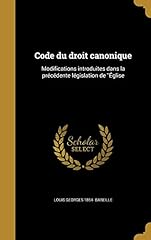 Code droit canonique d'occasion  Livré partout en France