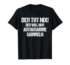 Autogrammsammler tshirt lustig gebraucht kaufen  Wird an jeden Ort in Deutschland