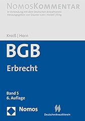 Bürgerliches gesetzbuch erbre gebraucht kaufen  Wird an jeden Ort in Deutschland