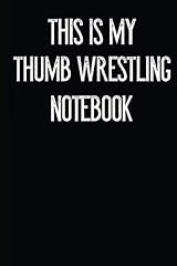 Thumb wrestling notebook for sale  Delivered anywhere in UK