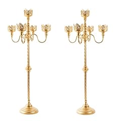 Gold floor candelabra for sale  Delivered anywhere in USA 