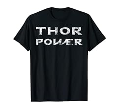 Original Thor Power Gym Shirt Workout Bodybuilding Lifting Maglietta usato  Spedito ovunque in Italia 