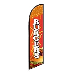 Burgers swooper flag for sale  Delivered anywhere in UK