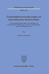 Zustandigkeitsvereinbarungen i d'occasion  Livré partout en France