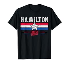 Hamilton maglietta retrò usato  Spedito ovunque in Italia 