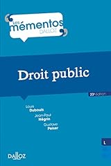 Droit public. 23e d'occasion  Livré partout en France