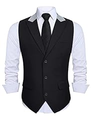 Hisdern black waistcoat for sale  Delivered anywhere in UK
