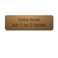 Plaque gravée personnalisée d'occasion  Livré partout en France