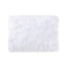 Qioly white faux for sale  Delivered anywhere in USA 