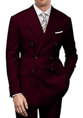 Mens suit burgundy for sale  Delivered anywhere in USA 