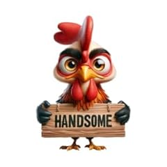 Handsome rooster holding for sale  Delivered anywhere in USA 