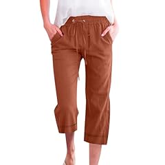 Summer trousers women for sale  Delivered anywhere in UK