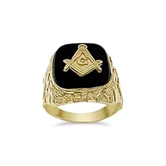 Masonic ring nugget for sale  Delivered anywhere in USA 
