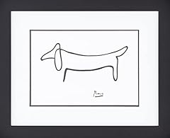 Buyartforless framed dog for sale  Delivered anywhere in USA 