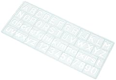 Westcott 10610 schriftschablon gebraucht kaufen  Wird an jeden Ort in Deutschland