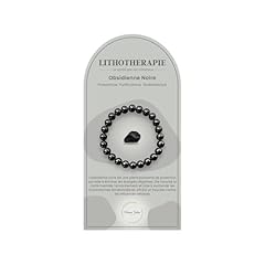 Yvelise bracelet obsidienne d'occasion  Livré partout en France
