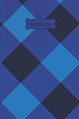 Notebook blue tartan d'occasion  Livré partout en France