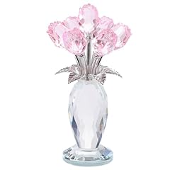 Movdyka glass rose for sale  Delivered anywhere in USA 