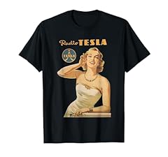 Radio tesla maglietta usato  Spedito ovunque in Italia 