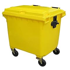 Britishbins yellow 1100 for sale  Delivered anywhere in Ireland