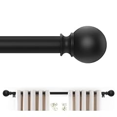 Black curtain rods for sale  Delivered anywhere in USA 