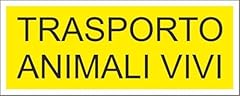 Cartello segnaletico trasporto usato  Spedito ovunque in Italia 