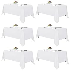 Fitable white tablecloths for sale  Delivered anywhere in USA 