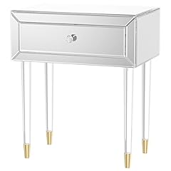 Muiity mirrored nightstand for sale  Delivered anywhere in USA 
