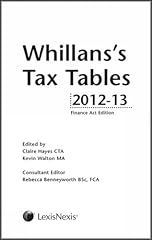 Whillans tax tables d'occasion  Livré partout en France