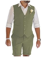 Men linen suit for sale  Delivered anywhere in UK