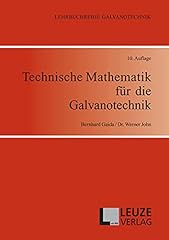 Technische mathematik galvanot gebraucht kaufen  Wird an jeden Ort in Deutschland