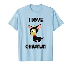 Love chiwawa shirt usato  Spedito ovunque in Italia 