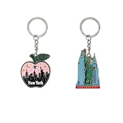 Nyc metal keychain for sale  Delivered anywhere in USA 