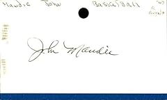John mandic signed for sale  Delivered anywhere in USA 