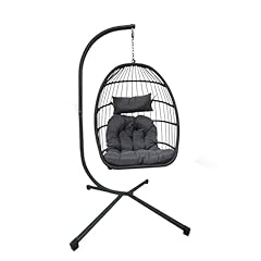 Foldable rattan swing for sale  Delivered anywhere in UK